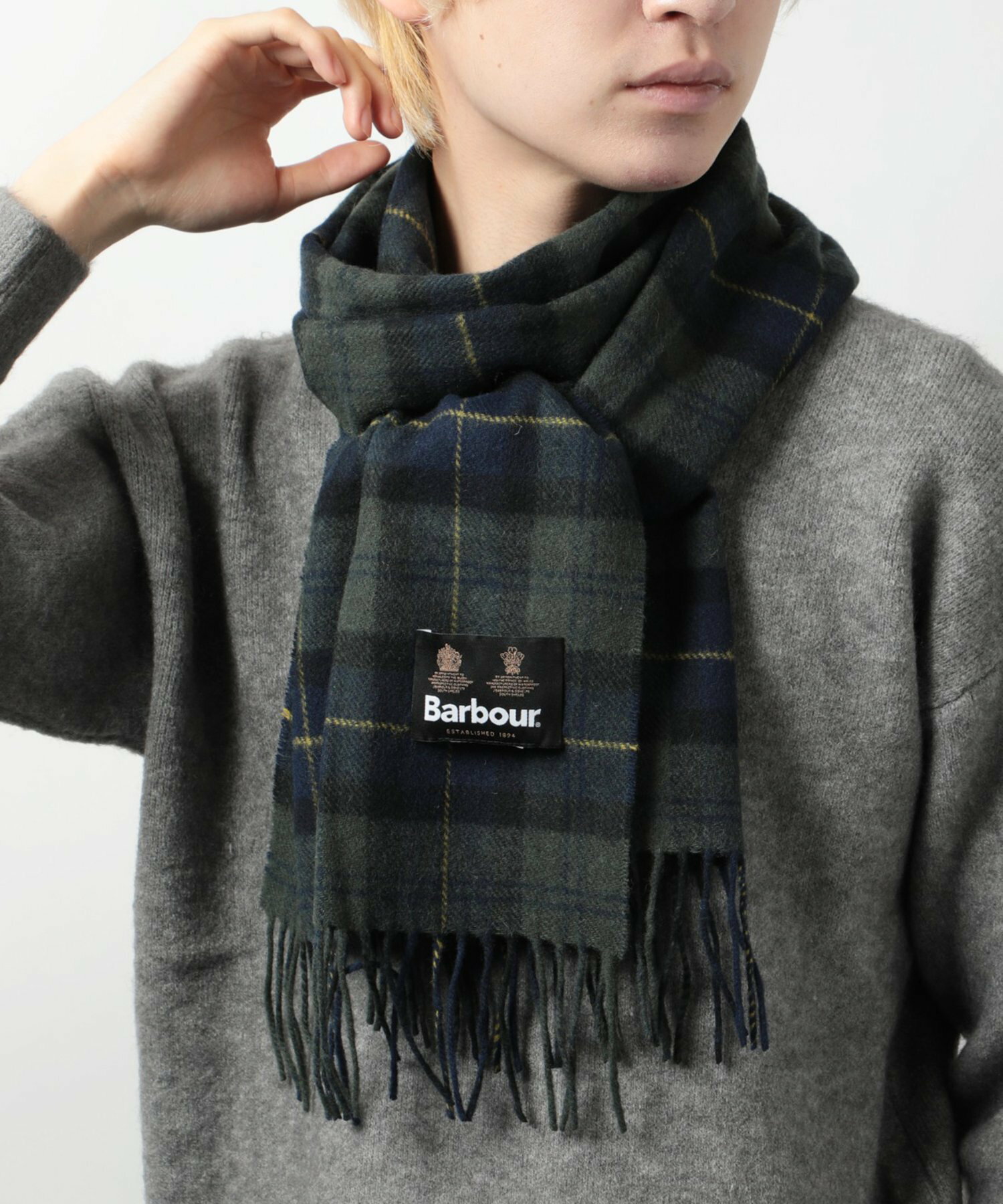 Barbour/(U)barbour galingale tartan scarf
